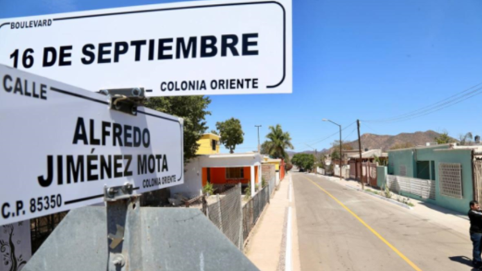 Honran la memoria de Alfredo Jiménez Mota con una calle en Empalme, Sonora