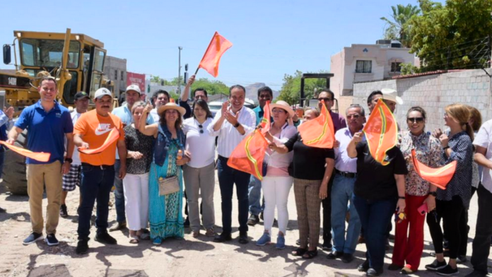 Inicia Astiazarán pavimentación de la calle Lucrecia Ruiz de Ayón