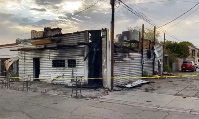 Incendio provocado en bar de Sonora deja 11 muertos. Foto: Twitter @WWBraveheart