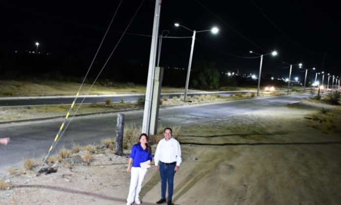 Impulsa Toño Astiazarán iluminación de 30 espacios públicos en el último trimestre