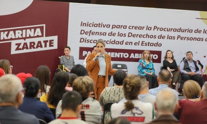 Apoyan hermosillenses propuesta de Karina Zárate para crear Procuraduría de Defensa de Personas con Discapacidad