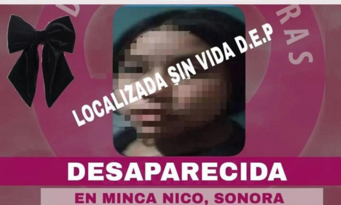 Localizan sin vida a niña de 12 años reportada como desaparecida en Hermosillo