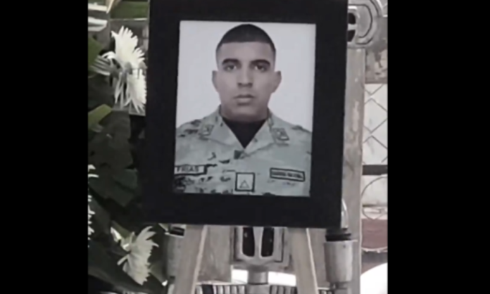 “Adiós, mi amor”; Despiden a Carlos Omar, soldado que fallecio ahogado en Ensenada