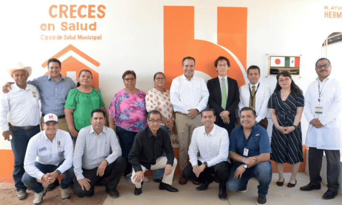 Inaugura Toño Astiazarán Casa de Salud en ejido El Carmen rehabilitada con apoyo del gobierno de Japón