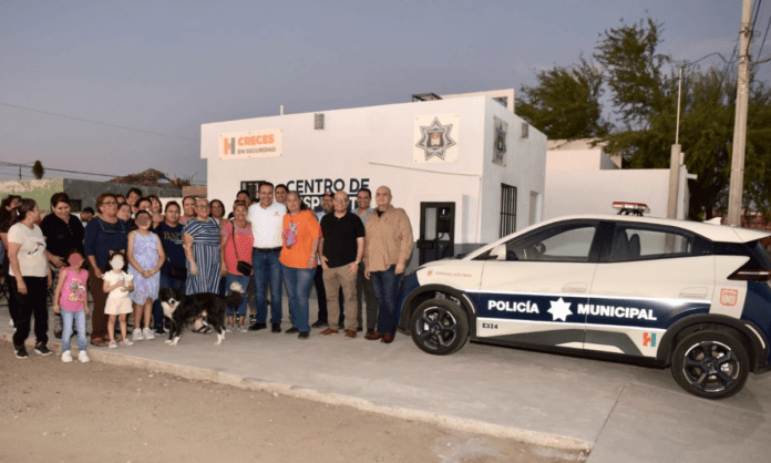 Centro de Respuesta Entrega Toño Astiazarán Centro de Respuesta Inmediata en colonia Las Minitas
