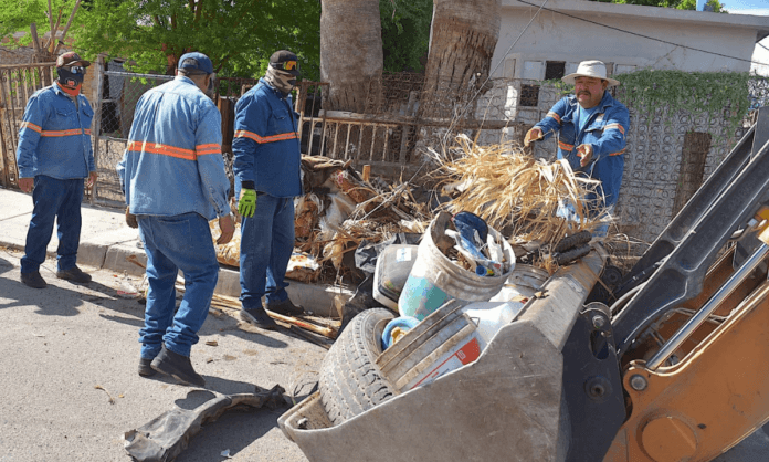 Realiza Ayuntamiento de Hermosillo intensas jornadas de descacharre