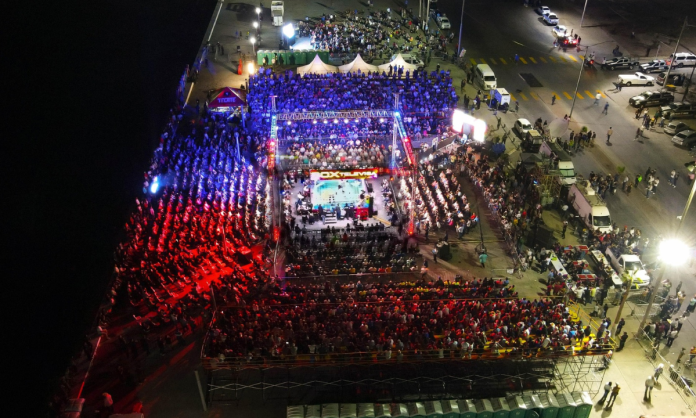 Colombia vs México Disfrutaron 4 mil 500 asistentes el Campeonato WBC Colombia vs. México