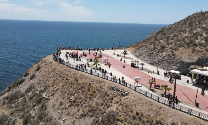 Destacada afluencia de visitantes las playas de San Carlos y Miramar