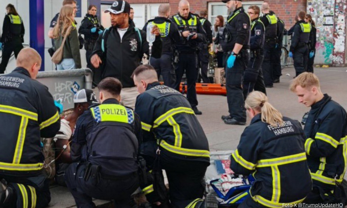 18 heridos tras ataque de mujer a pasajeros en estación de trenes en Alemania 18 heridos tras ataque de mujer a pasajeros en estación de trenes en Alemania