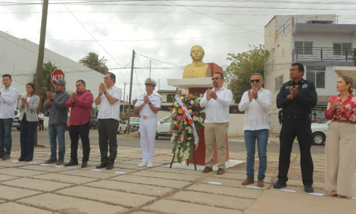 Batalla de Puebla Conmemoran el CLXIII Aniversario de la Batalla de Puebla en Guaymas