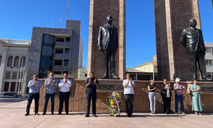 Conmemoran en Guaymas el CXLIV aniversario del natalicio de Adolfo de la Huerta Marcor