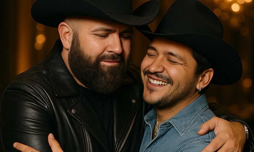 Carín León y Christian Nodal