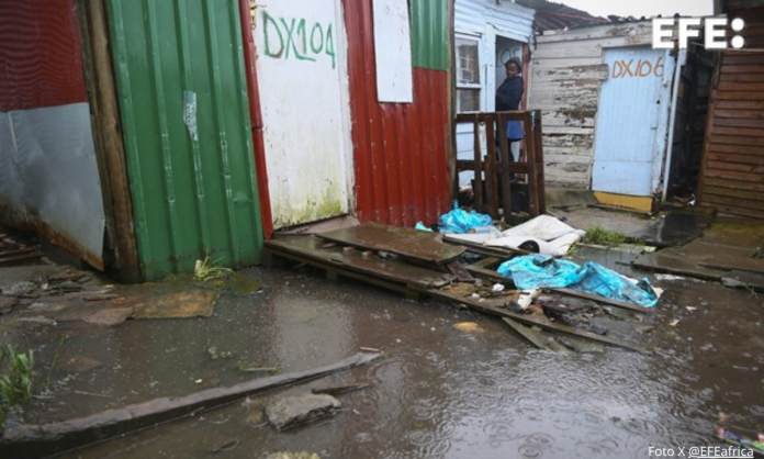 inundaciones en Sudáfrica