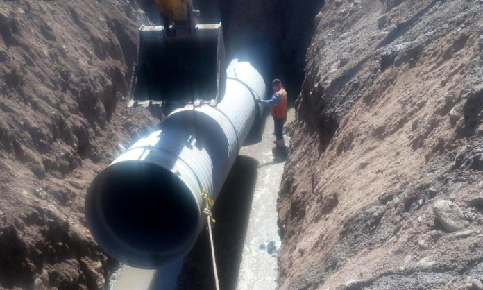 Avanzan trabajos de rehabilitación en el sector de Paseo Río Sonora y Paseo de Las Quintas
