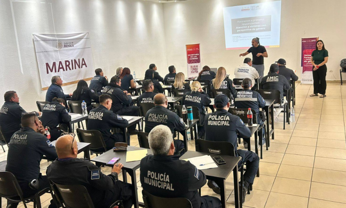 la “Jornada de formación con perspectiva de género para primeros respondientes”