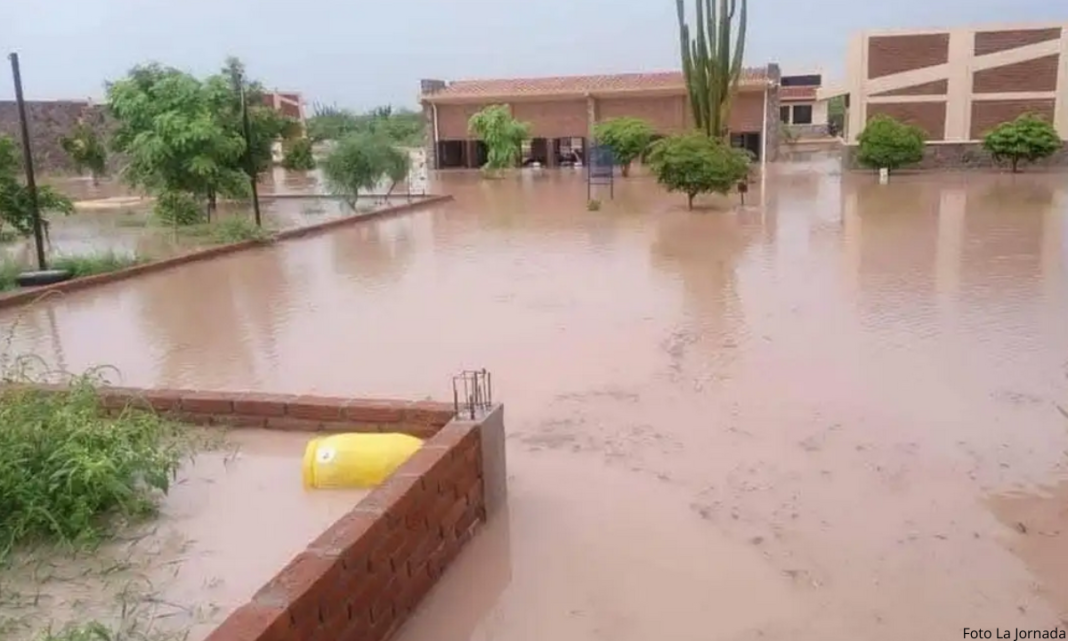 Universidad del Bienestar en Sonora queda inhabilitada tras intensas lluvias