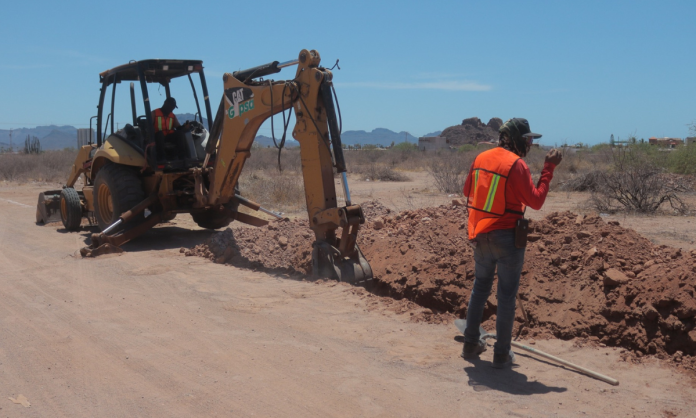 Realiza Ayuntamiento de Guaymas trabajos en una primera etapa en el sector Ranchitos