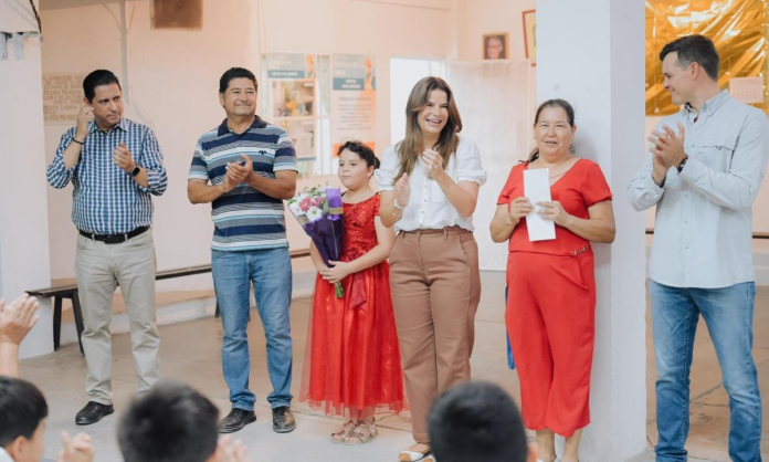 Patty Ruibal Entrega Patty Ruibal obras del Presupuesto CRECES en iglesias del norte de la ciudad