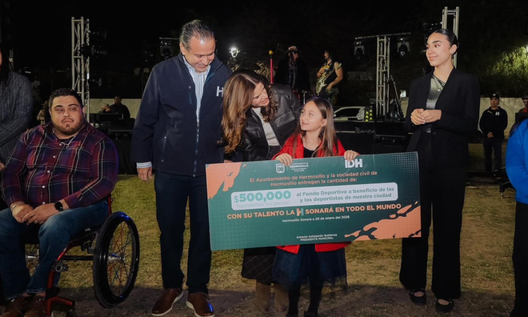 Reconoce Toño Astiazarán a talento hermosillense con Cena Por El Deporte