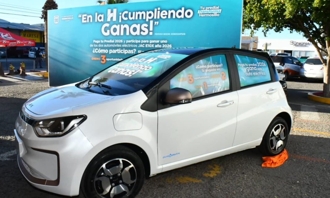 Premiará Toño Astiazarán con dos carros eléctricos en sorteo "En La H ¡Cumpliendo Ganas!”