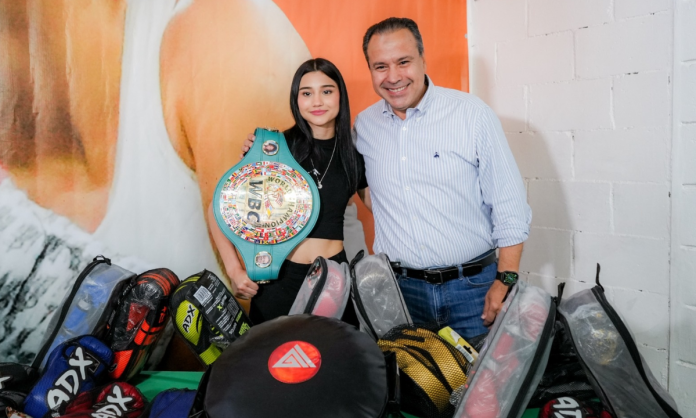 Moderniza Toño Astiazarán gimnasio de box en Kino con el nombre de Camila "La Magnífica"
