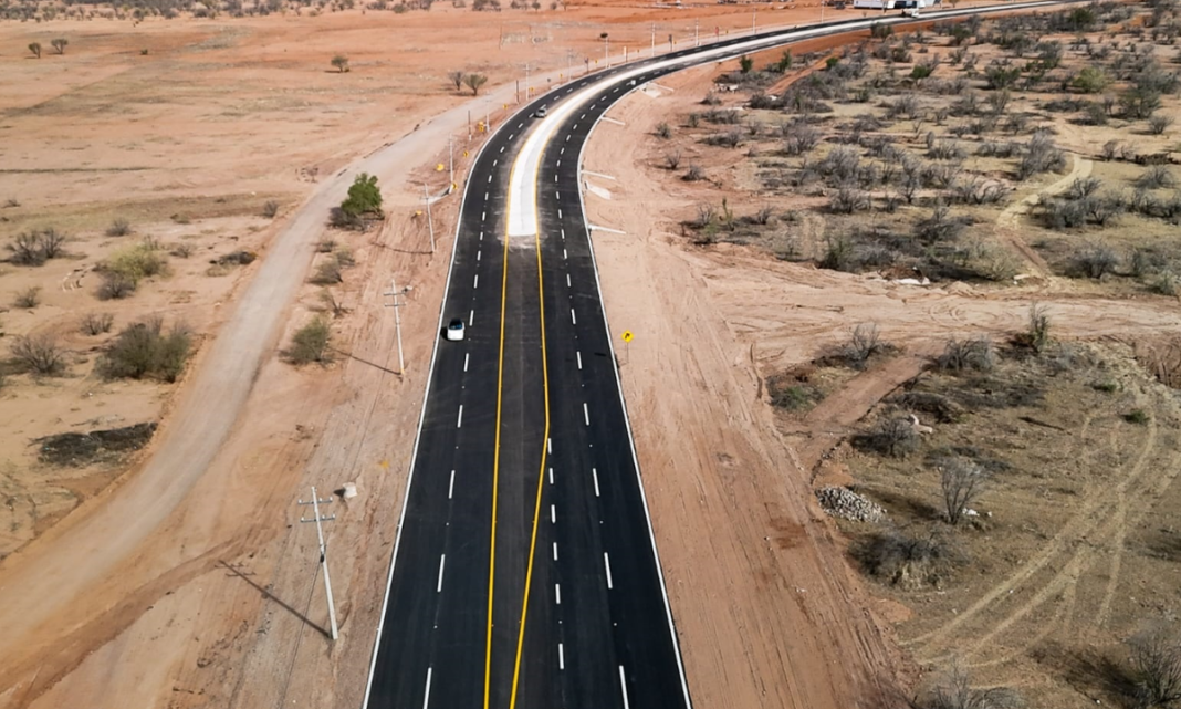 Entrega Toño Astiazarán primera etapa del Libramiento Norponiente de Hermosillo