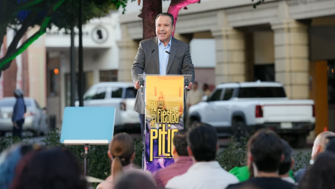 Presenta Toño Astiazarán programa de Fiestas del Pitic 2026 “Transformación que nos une”