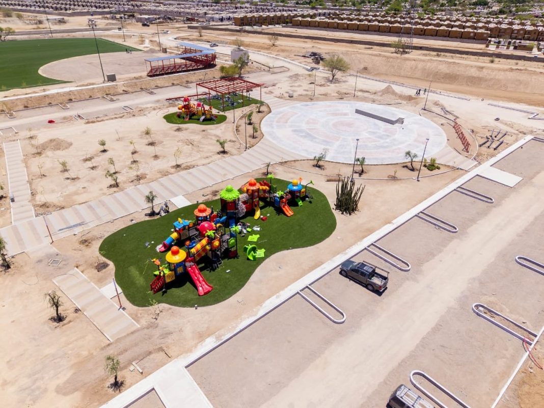 Avance del 75 % lleva segunda etapa del Cárcamo Norte, un espacio deportivo y familiar