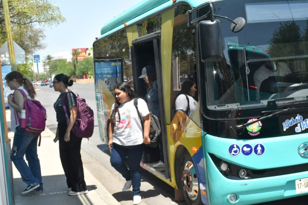 Llama Gobierno de Hermosillo a estudiantes a realizar reinscripción al H Bus