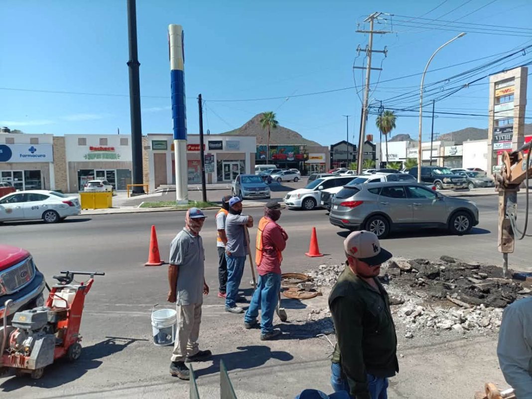 Continúan trabajos de rehabilitación en la calzada Agustín García López