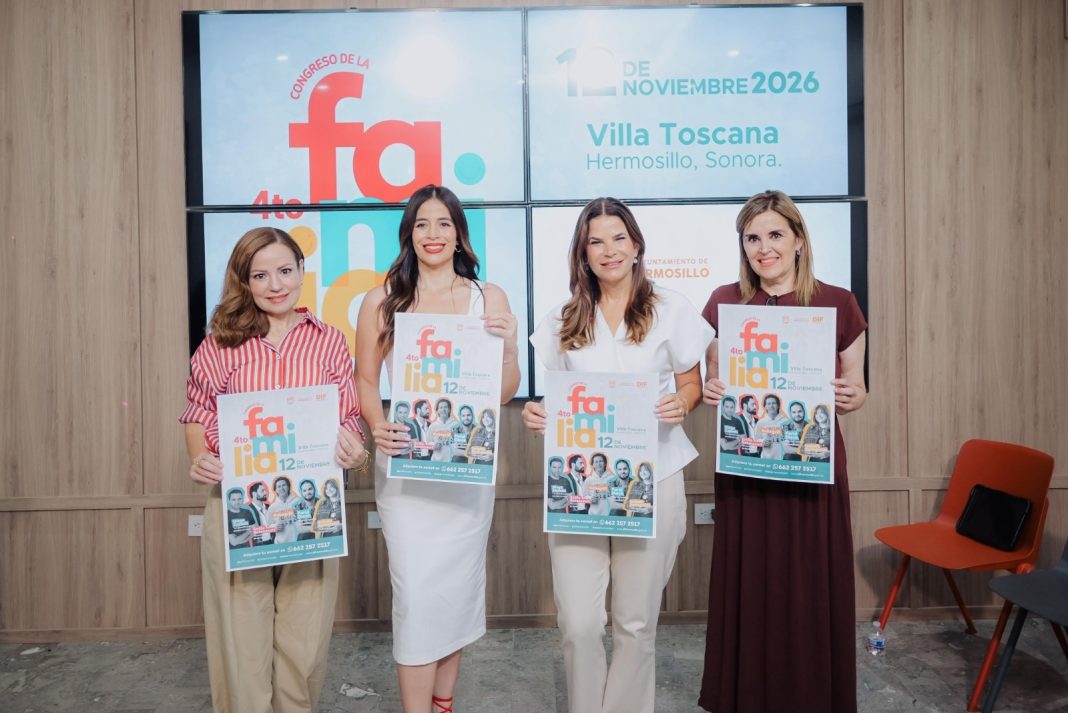 Anuncia Patty Ruibal cuarta edición del Congreso de la Familia