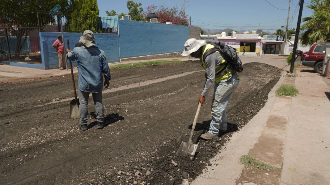 Llevamos limpieza integral y mejoramiento urbano a Ocotillo 1