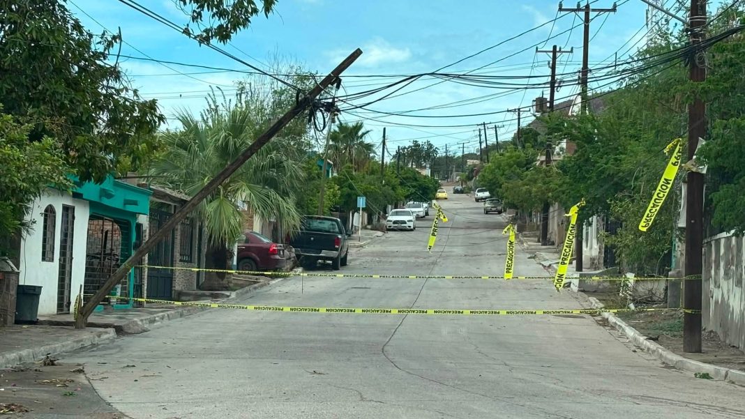 Atendemos las afectaciones por los fuertes vientos y lluvias