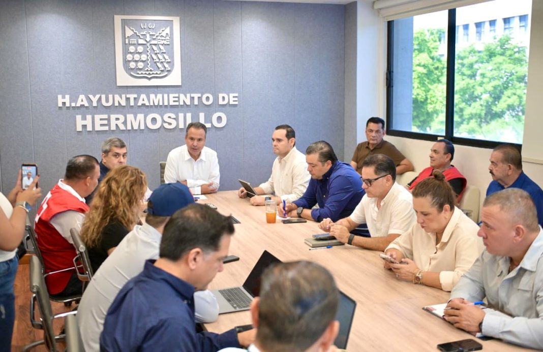 Mantiene Ayuntamiento de Hermosillo seguimiento permanente a evolución del huracán “Polo”
